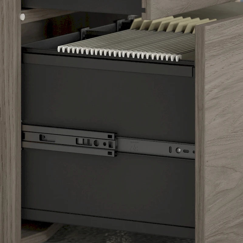Meuble de rangement hybride avec tiroirs par Bush Business Furniture