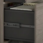 Meuble de rangement hybride avec tiroirs par Bush Business Furniture