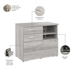 Meuble de rangement hybride avec tiroirs par Bush Business Furniture