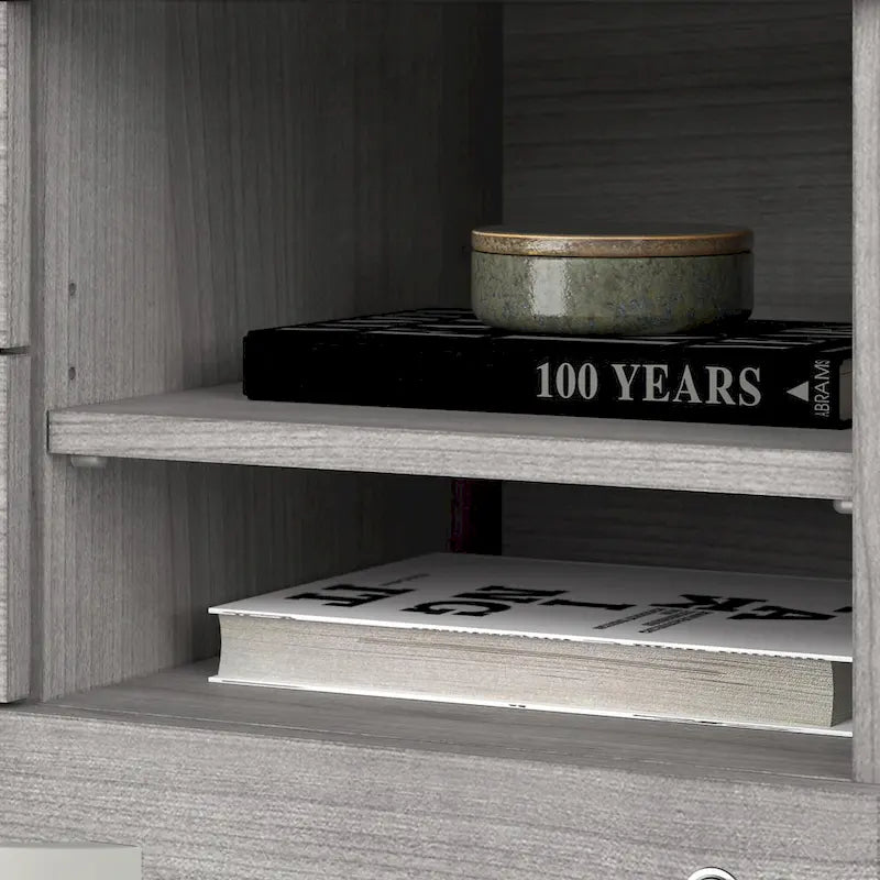 Meuble de rangement hybride avec tiroirs par Bush Business Furniture