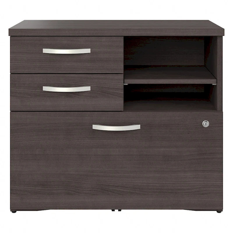 Meuble de rangement hybride avec tiroirs par Bush Business Furniture