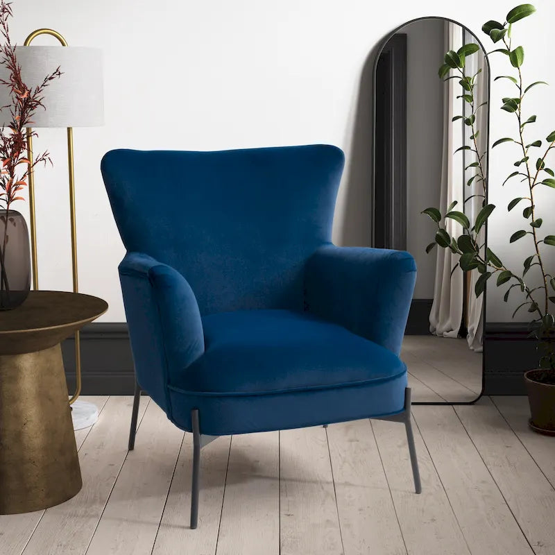 Fauteuil d'appoint Eliana Modern Wingback