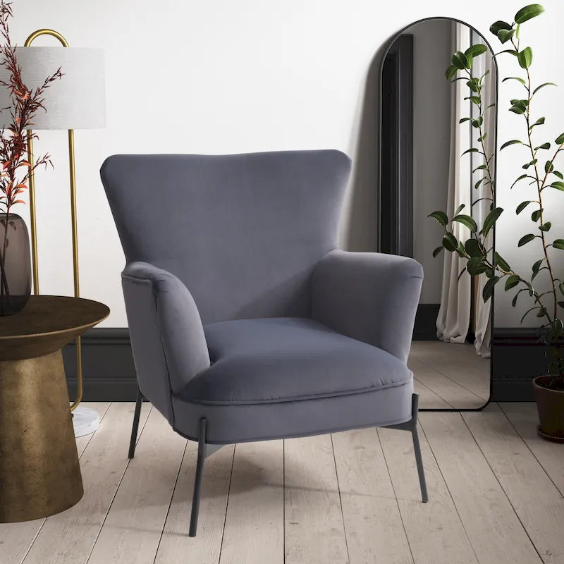 Fauteuil d'appoint Eliana Modern Wingback