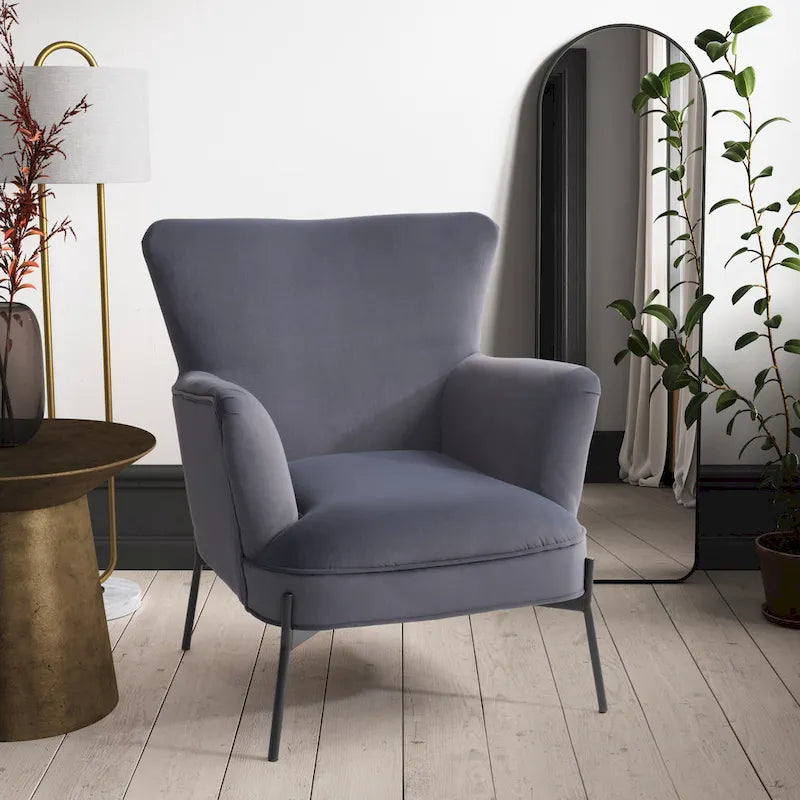 Fauteuil d'appoint Eliana Modern Wingback