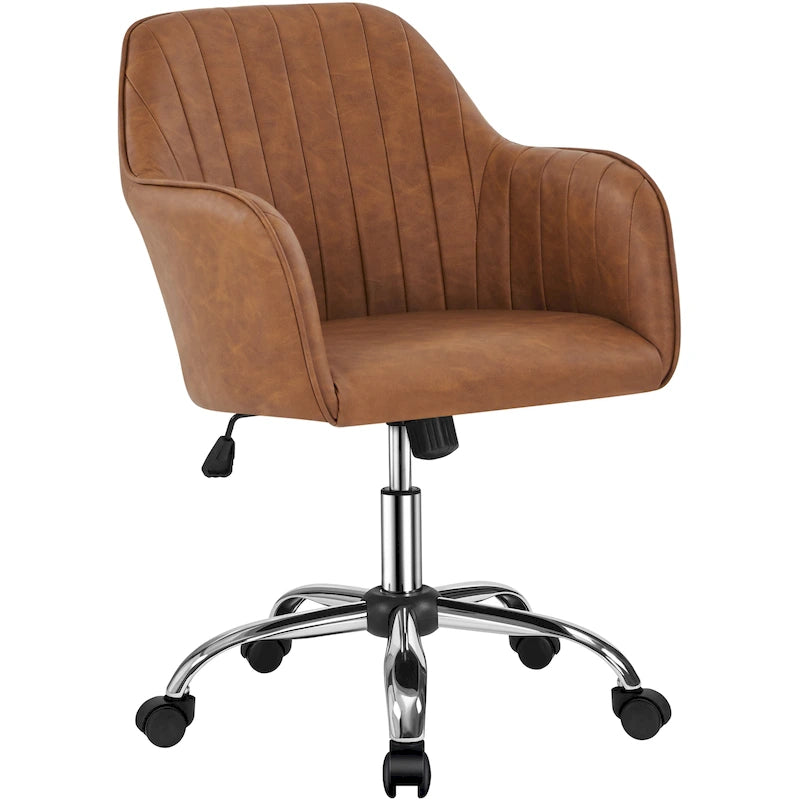 Chaise de bureau Yaheetech Chaise d'ordinateur pivotante réglable en hauteur