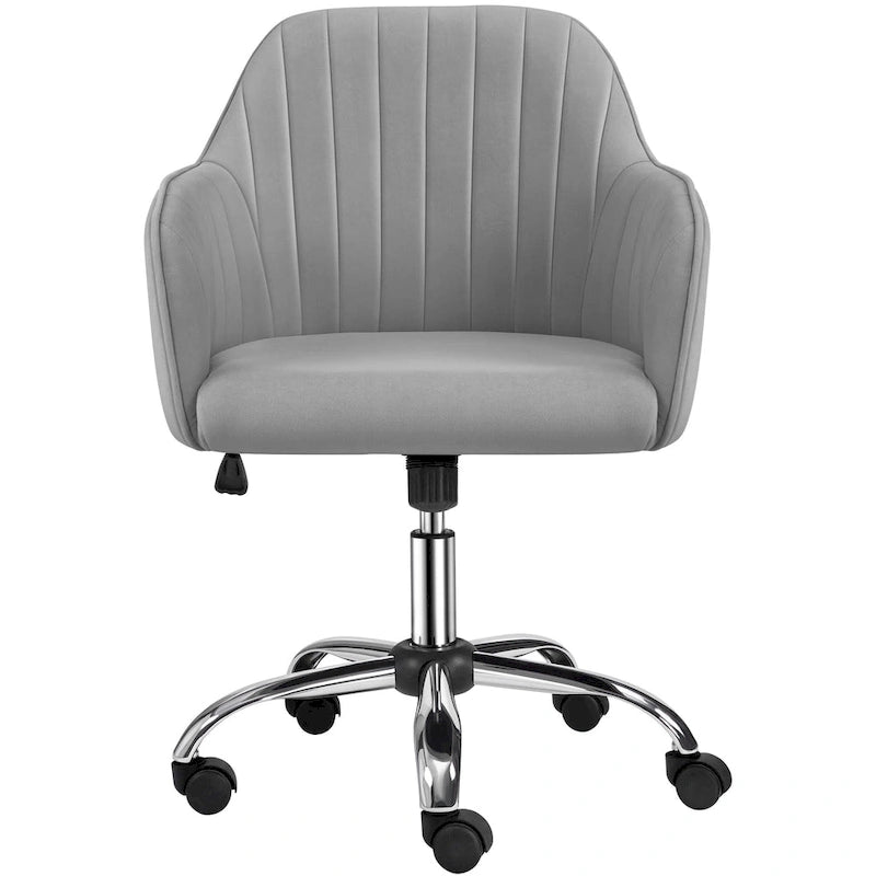 Chaise de bureau Yaheetech Chaise d'ordinateur pivotante réglable en hauteur