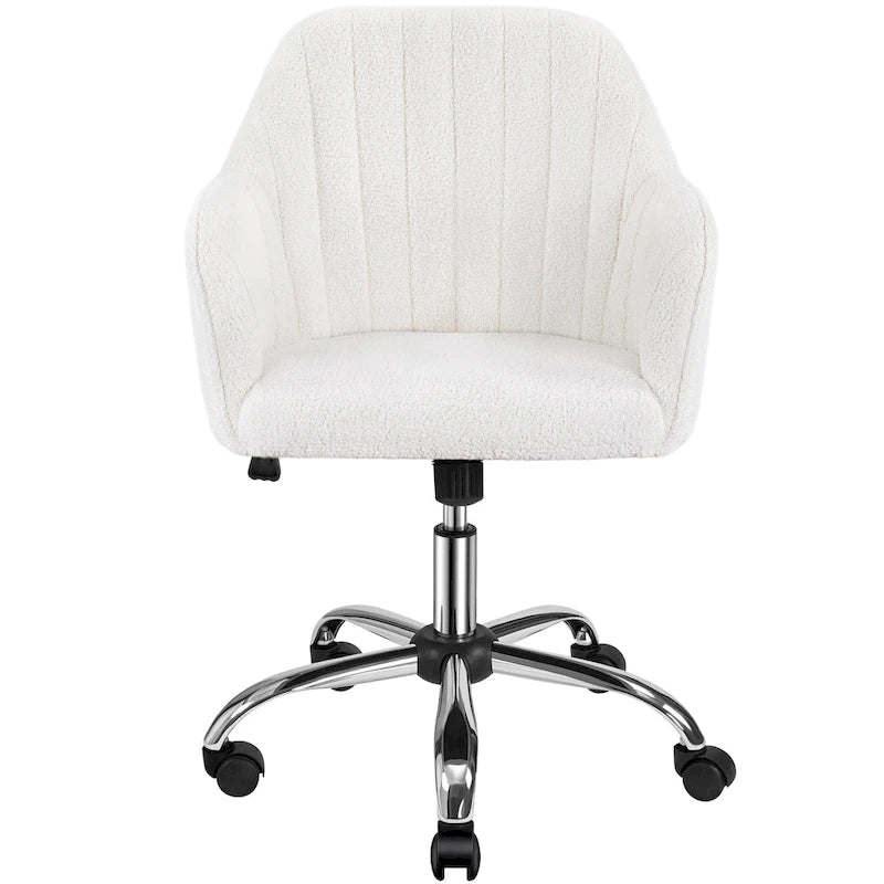 Chaise de bureau Yaheetech Chaise d'ordinateur pivotante réglable en hauteur