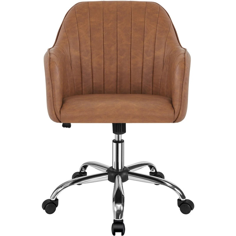 Chaise de bureau Yaheetech Chaise d'ordinateur pivotante réglable en hauteur