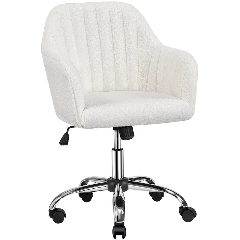 Chaise de bureau Yaheetech Chaise d'ordinateur pivotante réglable en hauteur