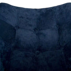 Fauteuil à bascule en velours moderne Willow - Fauteuil d'appoint du milieu du siècle pour le salon, la chambre à coucher, l'intérieur et l'extérieur