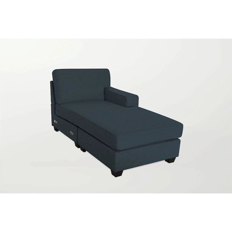 Canapé d'angle modulable réversible