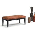 WYNDENHALL Abbey 43 inch Wide Contemporary Rectangle Ottoman Bench