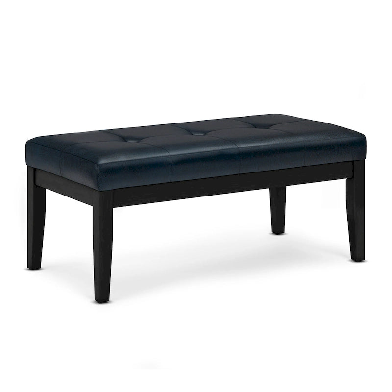 Banc ottoman rectangulaire contemporain WYNDENHALL Abbey de 43 po de large