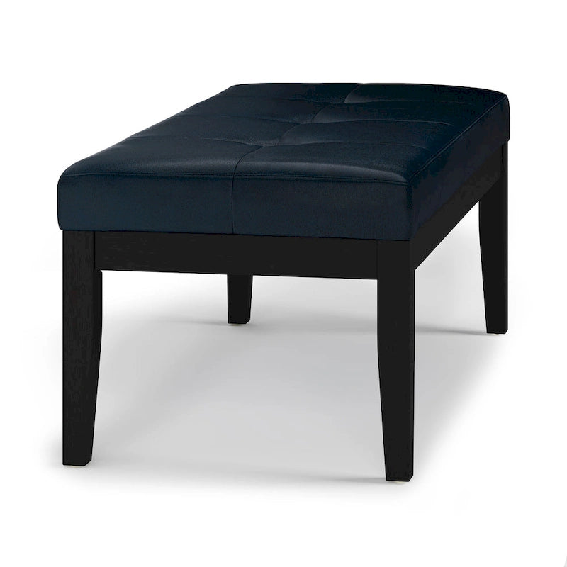 Banc ottoman rectangulaire contemporain WYNDENHALL Abbey de 43 po de large