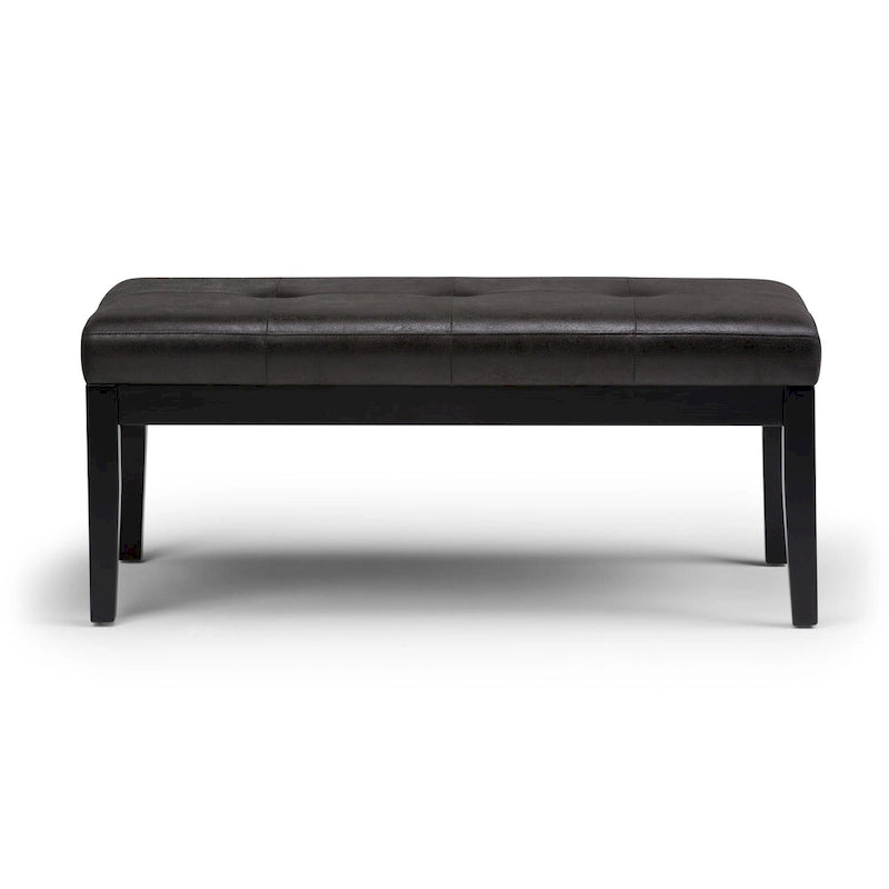 Banc ottoman rectangulaire contemporain WYNDENHALL Abbey de 43 po de large