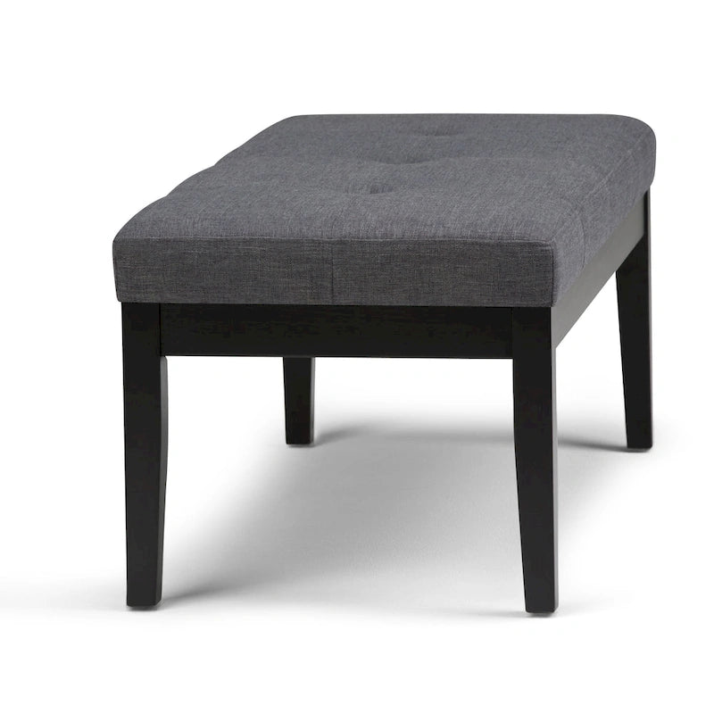 Banc ottoman rectangulaire contemporain WYNDENHALL Abbey de 43 po de large