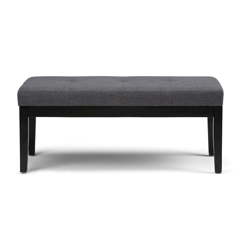 Banc ottoman rectangulaire contemporain WYNDENHALL Abbey de 43 po de large