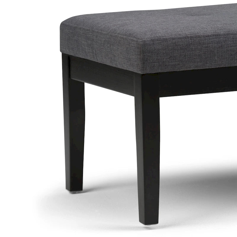 Banc ottoman rectangulaire contemporain WYNDENHALL Abbey de 43 po de large