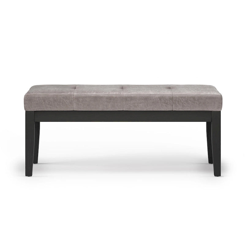 Banc ottoman rectangulaire contemporain WYNDENHALL Abbey de 43 po de large