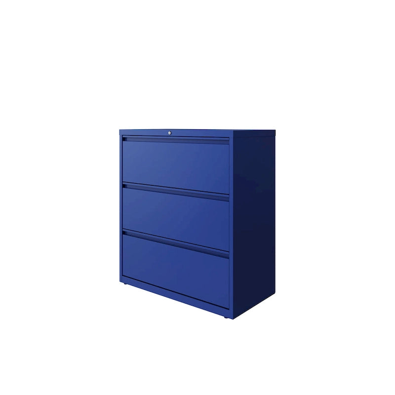 Hirsh, 3 tiroirs, largeur 36 po, série HL8000, bleu classique
