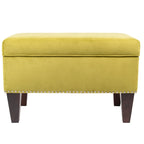 Banc de rangement Brooklyn rembourré de style transitoire