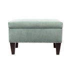 Banc de rangement Brooklyn rembourré de style transitoire