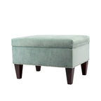 Banc de rangement Brooklyn rembourré de style transitoire