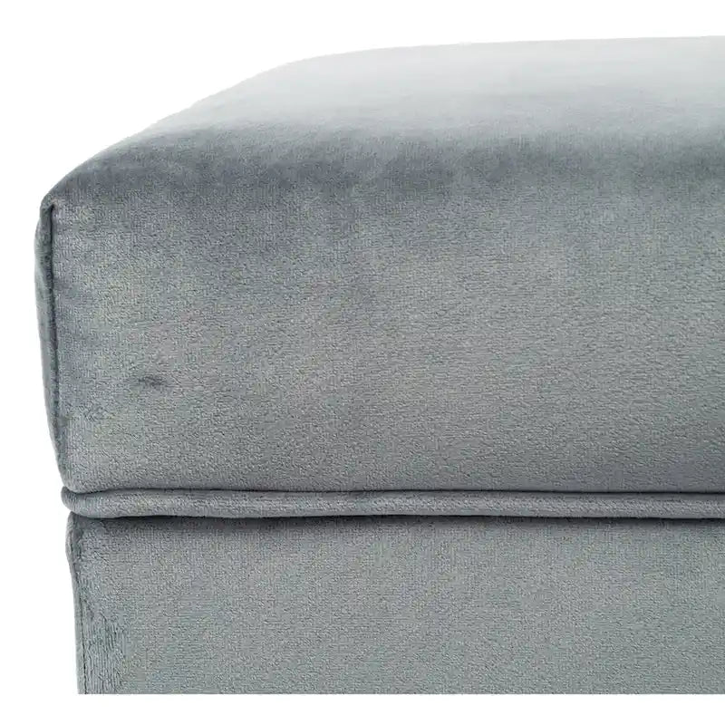 Banc de rangement Brooklyn rembourré de style transitoire