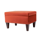 Banc de rangement Brooklyn rembourré de style transitoire