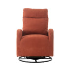 Fauteuil à bascule pivotant et inclinable rembourré