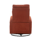 Fauteuil à bascule pivotant et inclinable rembourré