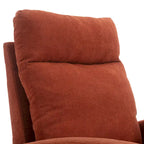 Fauteuil à bascule pivotant et inclinable rembourré