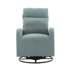 Fauteuil à bascule pivotant et inclinable rembourré