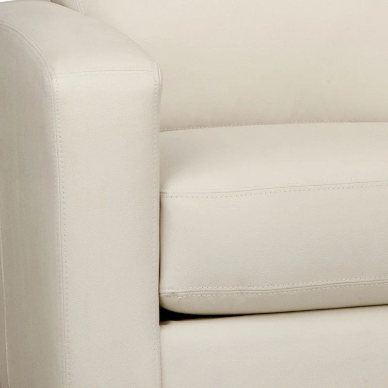 Ensemble canapé, causeuse et fauteuil en cuir pleine fleur italien Bryce
