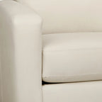 Ensemble canapé, causeuse et fauteuil en cuir pleine fleur italien Bryce