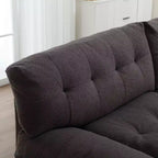 Canapé deux places Cloud 96 po, canapé rembourré 4L -ModernLuxe