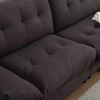 Canapé deux places Cloud 96 po, canapé rembourré 4L -ModernLuxe