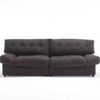 Canapé deux places Cloud 96 po, canapé rembourré 4L -ModernLuxe