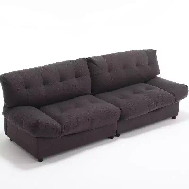 Canapé deux places Cloud 96 po, canapé rembourré 4L -ModernLuxe