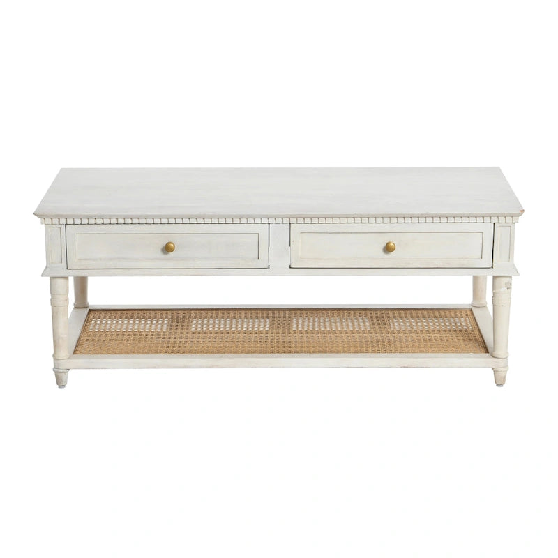 Table basse en bois d'acacia