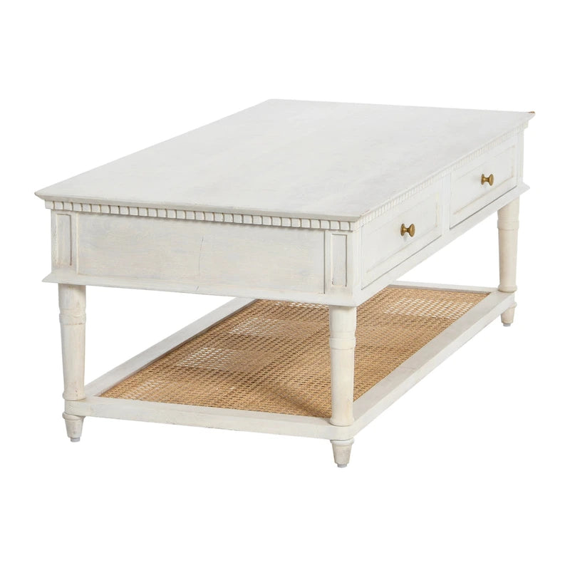 Table basse en bois d'acacia
