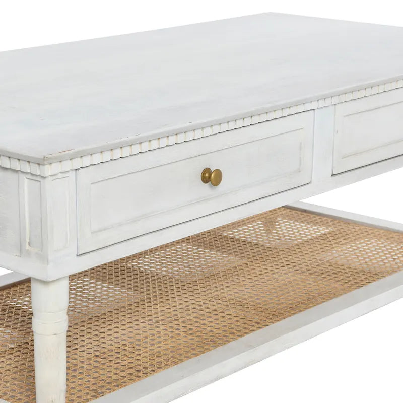 Table basse en bois d'acacia