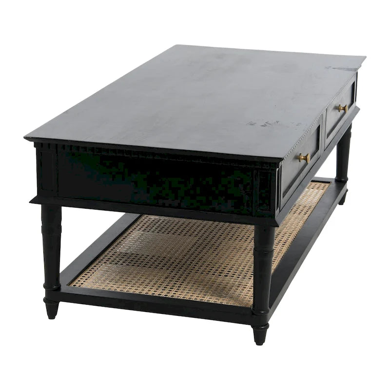 Table basse en bois d'acacia