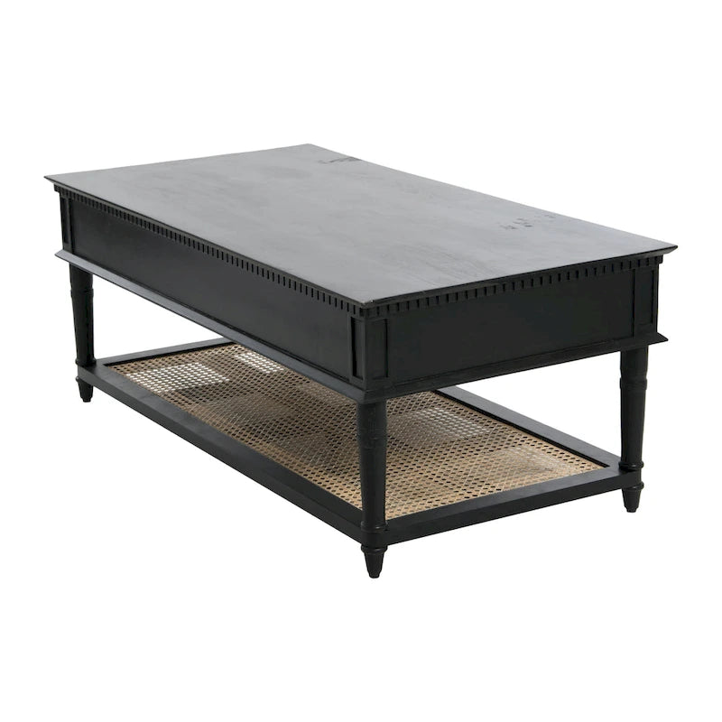 Table basse en bois d'acacia
