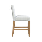 Tabouret de comptoir classique HomePop en tissu, 63,5 cm