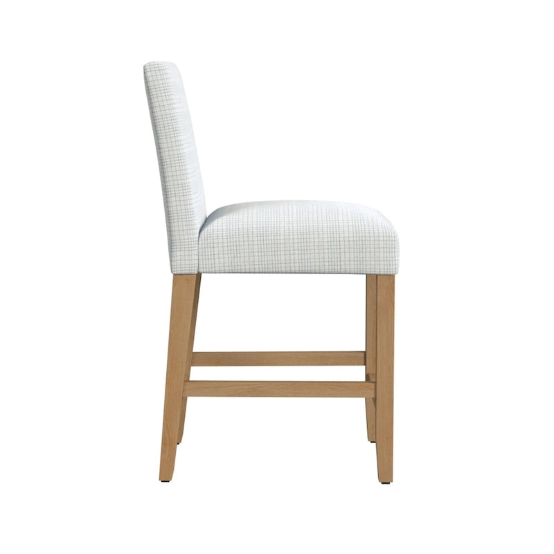 Tabouret de comptoir classique HomePop en tissu, 63,5 cm
