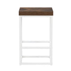 Ensemble îlot de cuisine 3 pièces avec abattant et 2 places assises, ensemble table à manger avec meuble de rangement, tiroirs et porte-serviettes