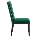 Chaises d'appoint de salle à manger Catalyst Performance en velours - Lot de 2