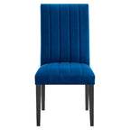 Chaises d'appoint de salle à manger Catalyst Performance en velours - Lot de 2