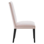 Chaises d'appoint de salle à manger Catalyst Performance en velours - Lot de 2